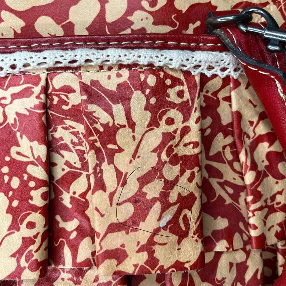 Patricia Nash Wildflower Ruffle Paris Satchel - Picture 14 of 14